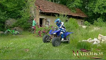 Quad Ride Reward – Husband & Lover Fuck My Ass Hard on a Blanket in the Grass Next to the Quads