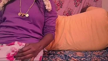 Tamil Wife pleasure up her husband to attain her Orgasm